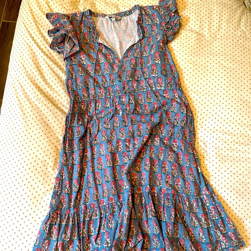 Handmade Block Print Cotton Dress